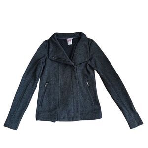 Avalanche Outdoor Supply Company Grey Fleece Lined Zip Up Jacket - Size Small